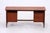 Mid-Century Teak Boomerang Desk with 2 Drawers For Sale - Image 3 of 17