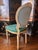 Green Vintage Louis XVI Malachite Side Chair For Sale - Image 8 of 10