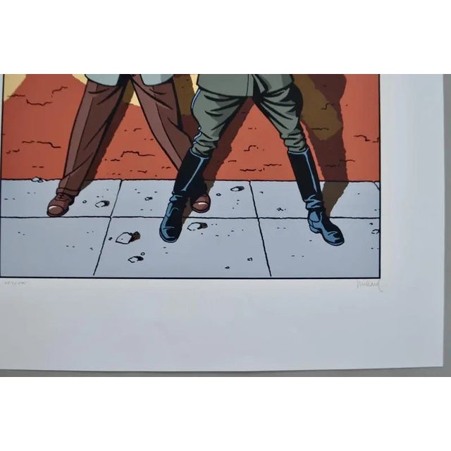 André Juillard, Blake & Mortimer: The Voronov Scheme, 2000, Screenprint For Sale - Image 5 of 17