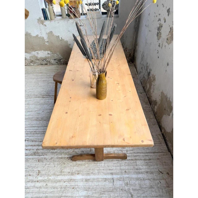 Pine Dining Table, Perriand Mountain, France, 1960s For Sale - Image 17 of 18