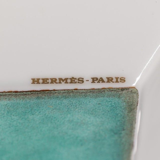 French Ceramic Vide-Poche from Hermès For Sale - Image 12 of 13
