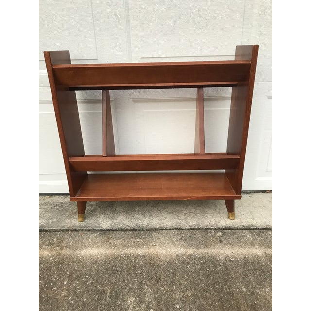 Mid 20th Century Mid 20th Century Mid Century Modern Danish-Inspired Bookcase For Sale - Image 5 of 12