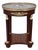 Late 19th Century French Empire Style Marble-Top Side Table With Bronze Mounts For Sale