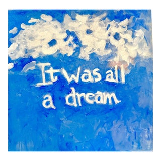 It Was All a Dream Impressionist Acrylic Painting For Sale