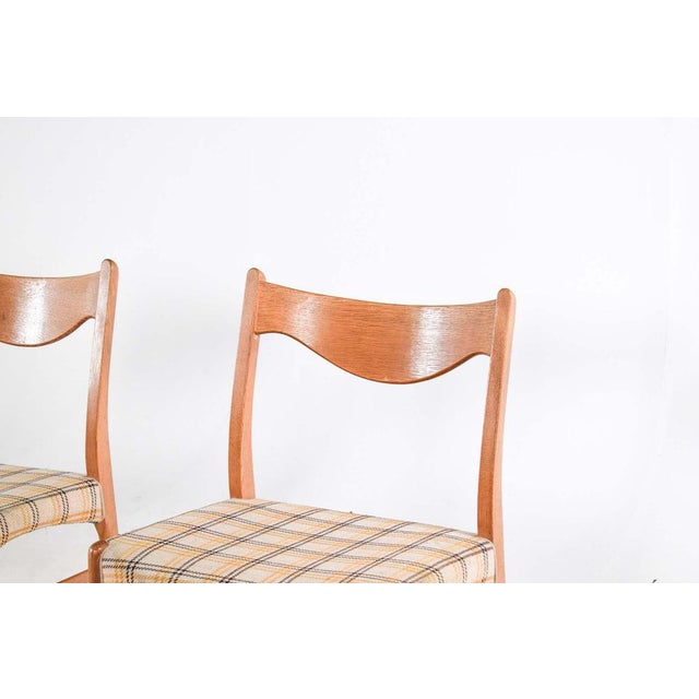 Arne Wahl Iversen Oak S60 Dining Chairs by Wahl Iversen, 1960s, Set of 4 For Sale - Image 4 of 8