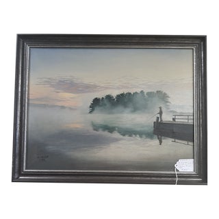 Original Charles McGill Oil on Canvas Signed and Dated 1883 For Sale