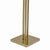 Italian Brass Gingko Floor Lamp in the style of Tommaso Barbi, 2000 For Sale - Image 10 of 11