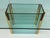 1970s 1970s Leon Rosen for Pace Collection Glass and Brass Dining Table For Sale - Image 5 of 12