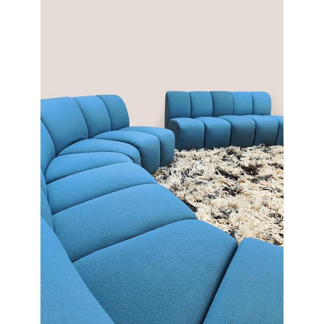Vintage Dutch Mississippi Modular Sofa by Pierre Paulin for Artifort, 1970s, Set of 15 For Sale - Image 6 of 15
