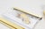 Vintage Wall Lamps in Glass and Brass from Fischer Leuchten, 1970s, Set of 2 For Sale - Image 4 of 11