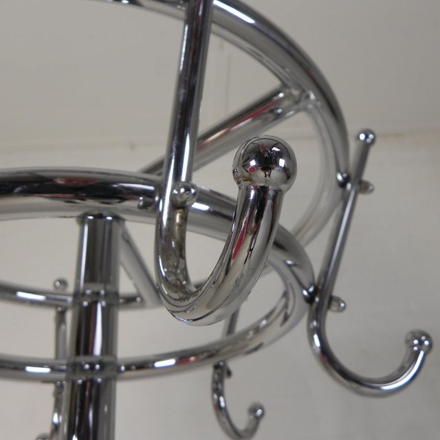 Freestanding Coat Rack with 6 Double Hooks from Tubax, 1950s For Sale - Image 14 of 18