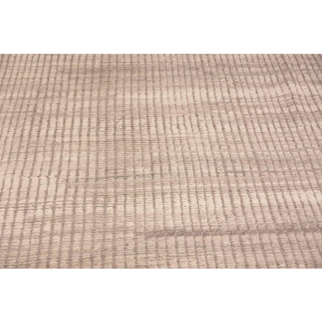 Nazmiyal Collection Oversized Minimalist Geometric Rug For Sale - Image 4 of 9