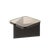 Black Alwa Square One Big Side Table with Smoky Grey Top and Black Base by Sebastian Herkner for Pulpo For Sale - Image 8 of 8