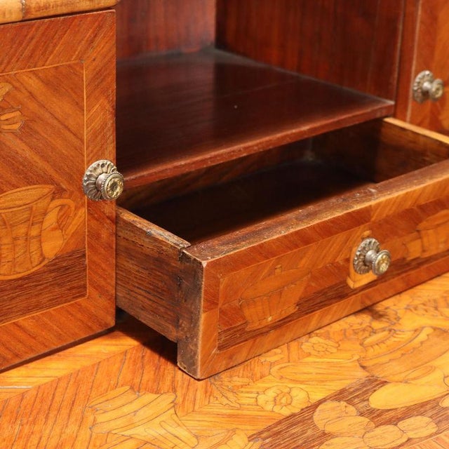 Writing Desk in Bois De Rose with Inlays, France, 1900s For Sale - Image 5 of 14