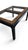 1970s 1970s Attributed to Chin Hua by Raymond Sobota for Century — Black Lacquer & Burl Glass-Top Extension Table, Model 540-333 For Sale - Image 5 of 11