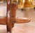 Wood 19th C. French Elm Refectory Farm Table With Trestle Base and Cross Stretcher For Sale - Image 7 of 11