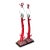Vintage Red Coral Branch Table Lamps - Pair For Sale