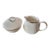 1960s Franciscan Simplicity Porcelain Creamer Set For Sale