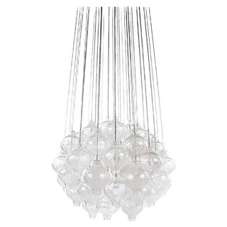 Tulipan Chandelier by J. T. Kalmar for Kalmar, 1960s For Sale