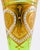 Antique Bohemian Moser-Style Green Glass Stick Vase Gold Gilding and Enamel For Sale - Image 11 of 12