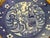 Blue Vintage Large Blue & White Platter For Sale - Image 8 of 13