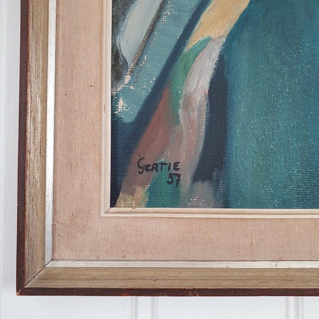Gertie Lidberg, Picasso Study, 1957, Oil on Panel For Sale - Image 17 of 18