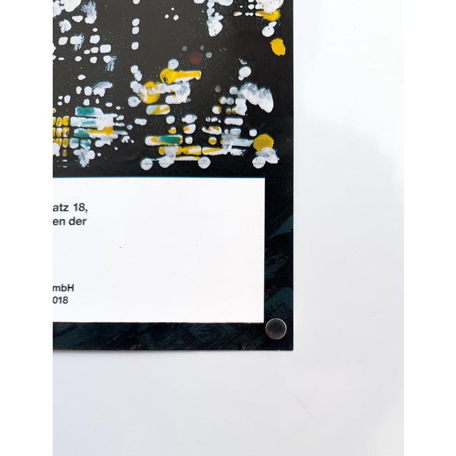 Black John Cale Performance 91 Concert Poster, 1991 For Sale - Image 8 of 9