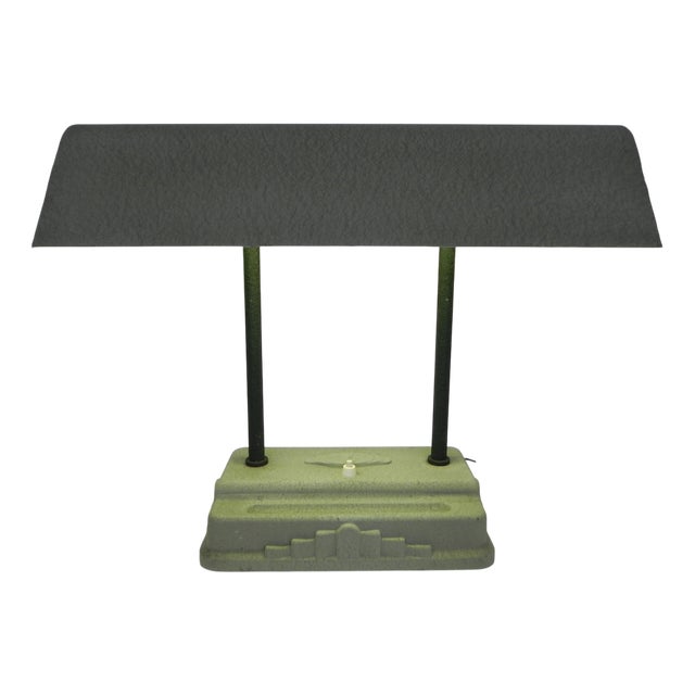 Vintage Art Deco Desk Lamp from Sevadac, 1930s For Sale