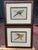 Alabaster Antique Color Woodblock Prints From w.t. Greene’s “Parrots in Captivity” with Frame Matte and Validation From the Trowbridge Gallery - Set of 2 For Sale - Image 8 of 9