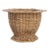 Wicker Hexagon Planter, Extra Small For Sale