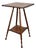 Antique Victorian Spool Bobbin Turned Leg Table For Sale