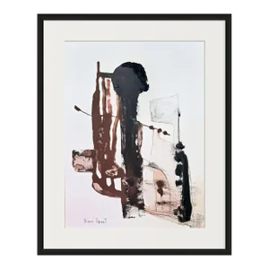 Original Abstract Figurative Painting by Diane Grant / Robert Motherwell