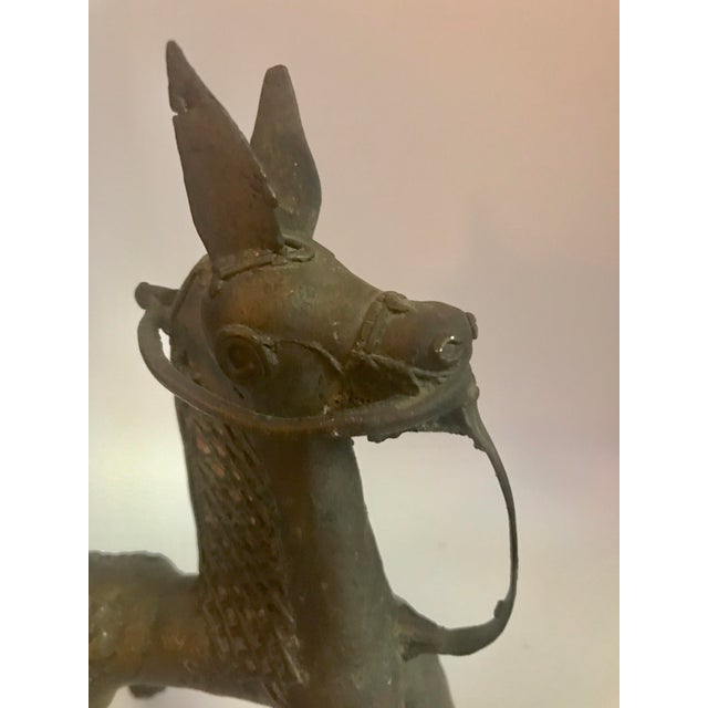 Antique Bronze Age Style Horse Figurine Chairish