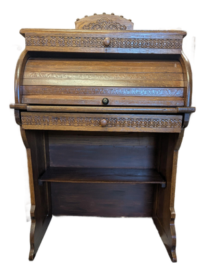 Mid 20th Century Roll Top Desk