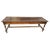 A beautiful antique teak wood console table from Sumatra. The top is a single panel with lovely patina. Finished with a...