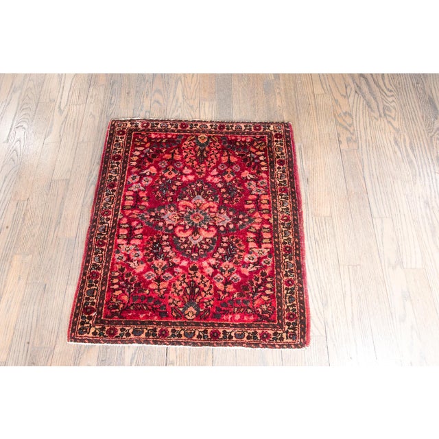 Early 20th Century Early 20th Century Persian Sarouk Rug For Sale - Image 5 of 15