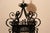 Large Wrought Iron Porch Lantern For Sale - Image 3 of 14