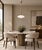 Brass Italian Uno Polished Brass Glossy White Murano Glass Shade Pendant by Fabio LTD For Sale - Image 8 of 8