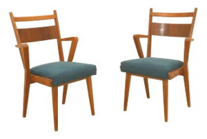 Vintage Bentwood Chairs by Jitona, 1970s, Set of 2