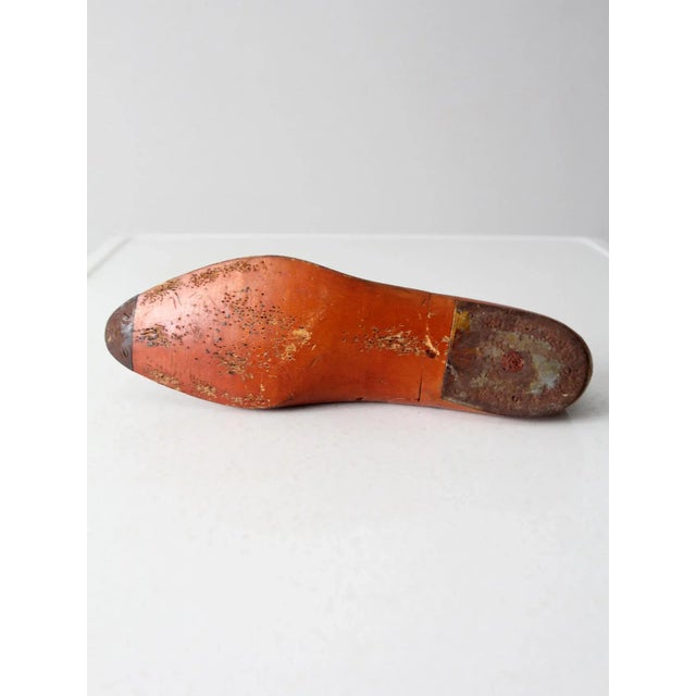 Brown Vintage Woodright Shoe Last For Sale - Image 8 of 10