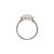Early 21st Century Antique Platinum 1.75ctw Old European Cut Diamond Halo Filigree Engagement Ring, Size 6 For Sale - Image 5 of 9