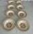 Mid 20th Century Mid 20th Century 22k Gold China Dessert Bowls-Set of 8 For Sale - Image 5 of 12