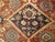 Antique Mahal Sultanabad Rug, Hand-Knotted Wool, Geometric Pattern, Rust-Red & Navy, 10x12 For Sale - Image 11 of 16