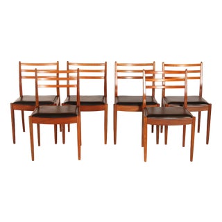 Mid-Century Modern Fresco Dining Chairs by Victor Wilkins for G-Plan, 1960s, Set of 6 For Sale