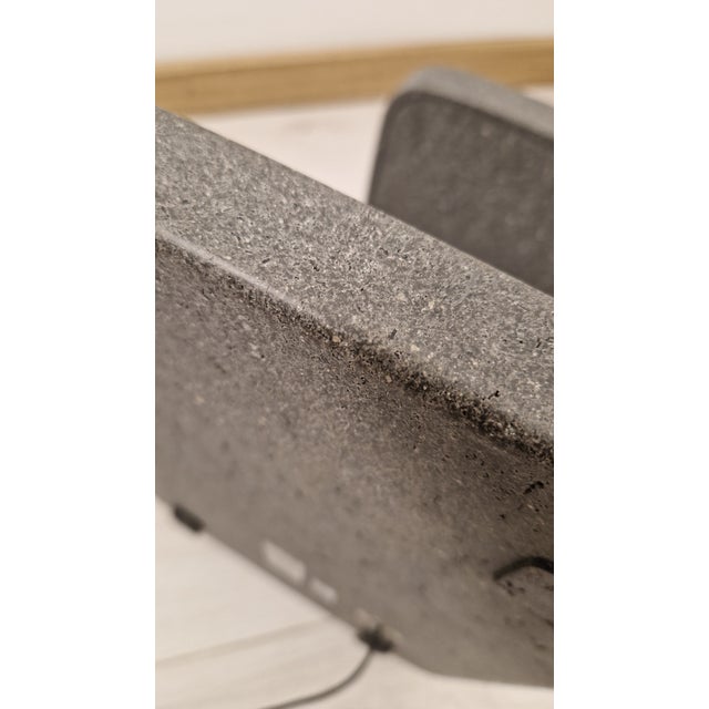 1990s Piani Big Stone Table Lamp in Grey Stone by Ronan & Erwan Bouroullec for Flos, 1990s For Sale - Image 5 of 18