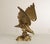 Metal Large Vintage Brass Eagle Statue For Sale - Image 7 of 12
