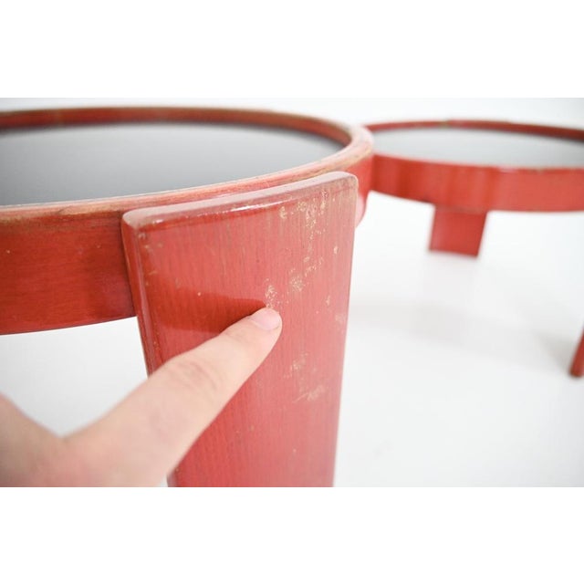 Model 780 Nesting Tables by Gianfranco Frattini for Cassina, 1960s, Set of 4 For Sale - Image 13 of 14