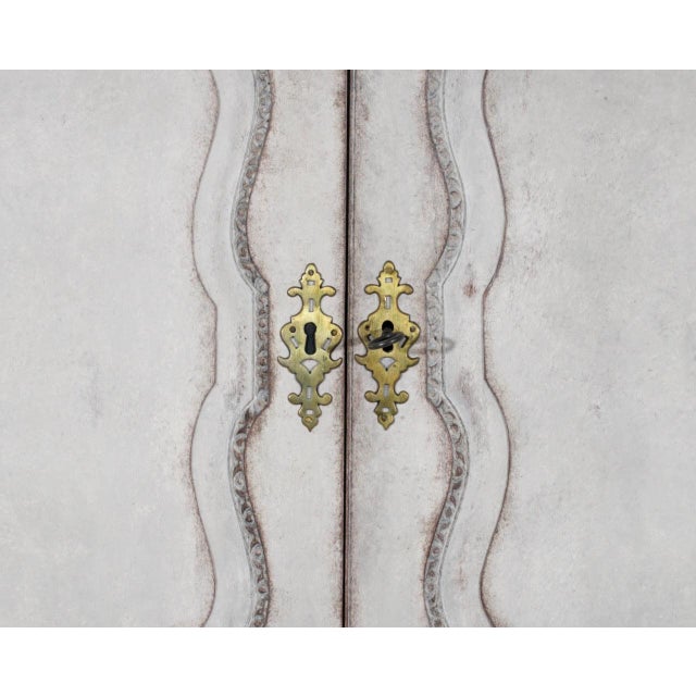 Scandinavian 2-Part Secretary, 1770s For Sale - Image 6 of 18