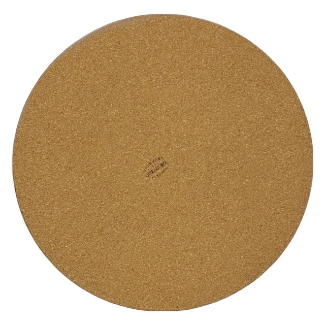 Handmade in Florence, Italy, Round Placemat in wood fiber and cork drawing palm trees and Elephants. Very elegant and easy...