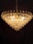 Handmade Crystal Polyhedron Glass Chandelier, 1962 For Sale - Image 6 of 12